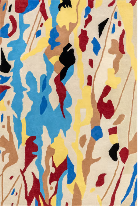 Multicolor Gramercy Abstract Rug - Image 2