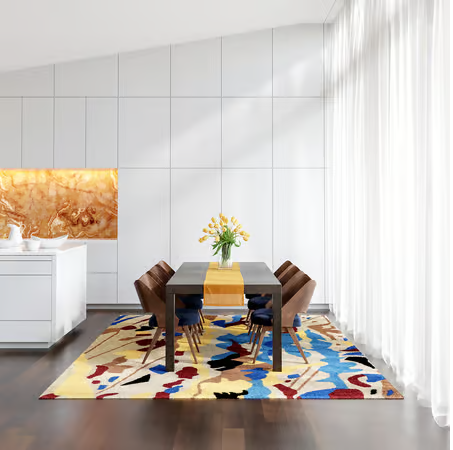 Multicolor Gramercy Abstract Rug