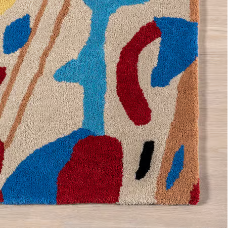 Multicolor Gramercy Abstract Rug - Image 3