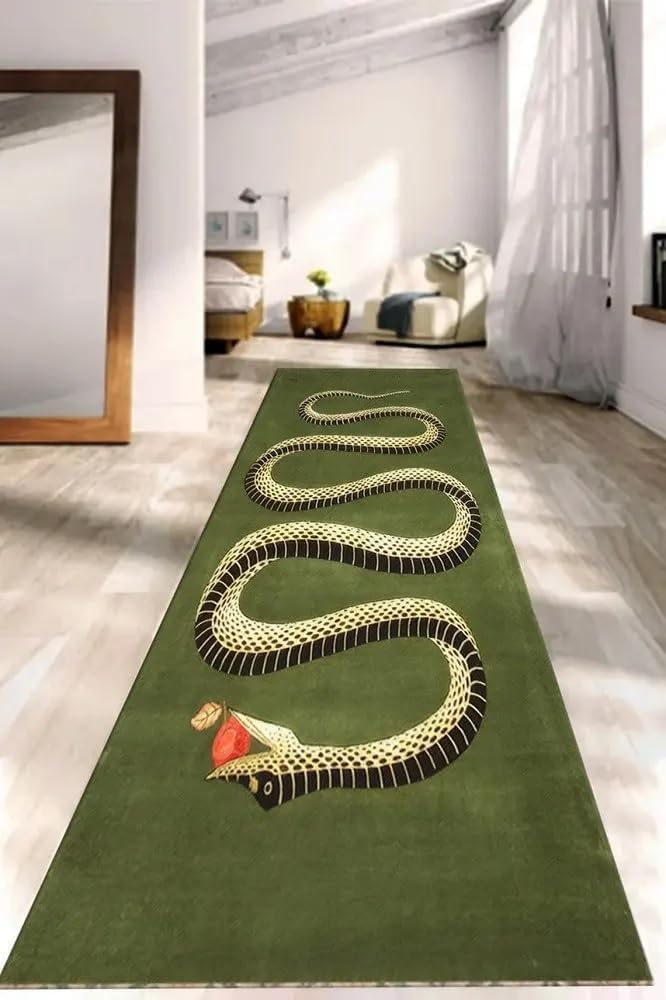 Striking Snake Handtufed Rug - Image 2