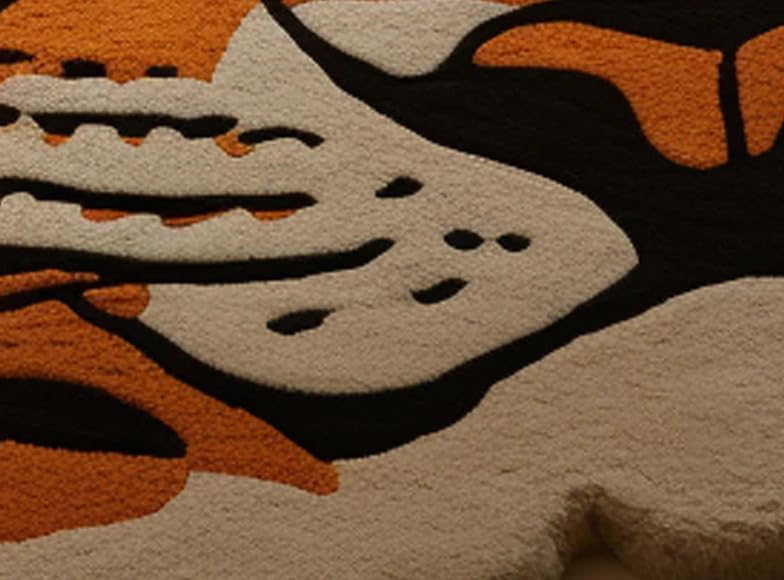 Unique Jaguar Hand-Tufted Rug - Image 2
