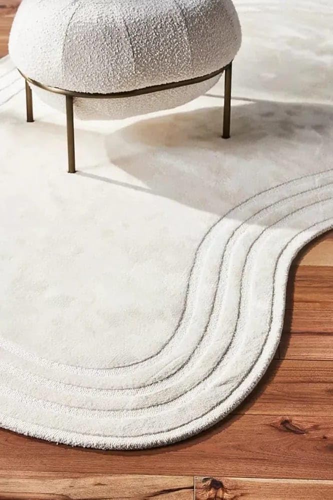 Unique Kidney Shaped Rug - Image 22