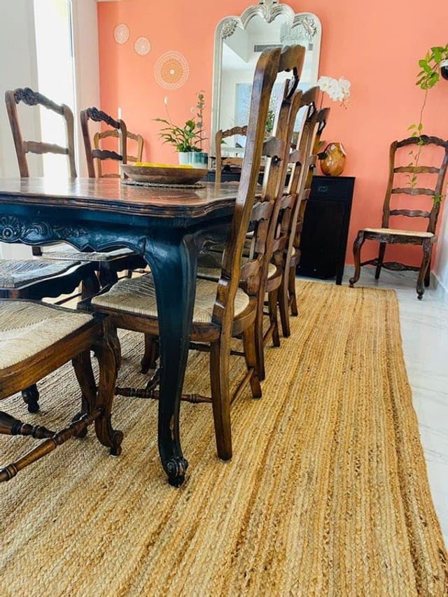 Natural Farmhouse Jute Rug - Image 2