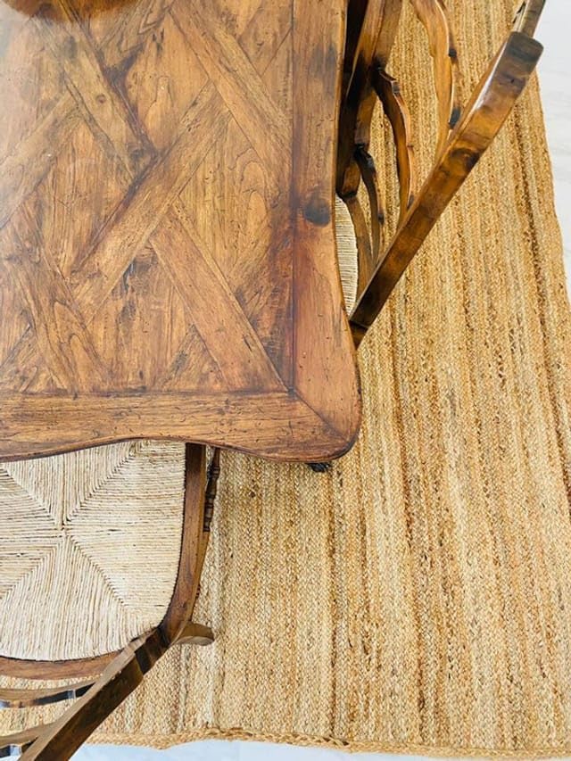 Natural Farmhouse Jute Rug - Image 5