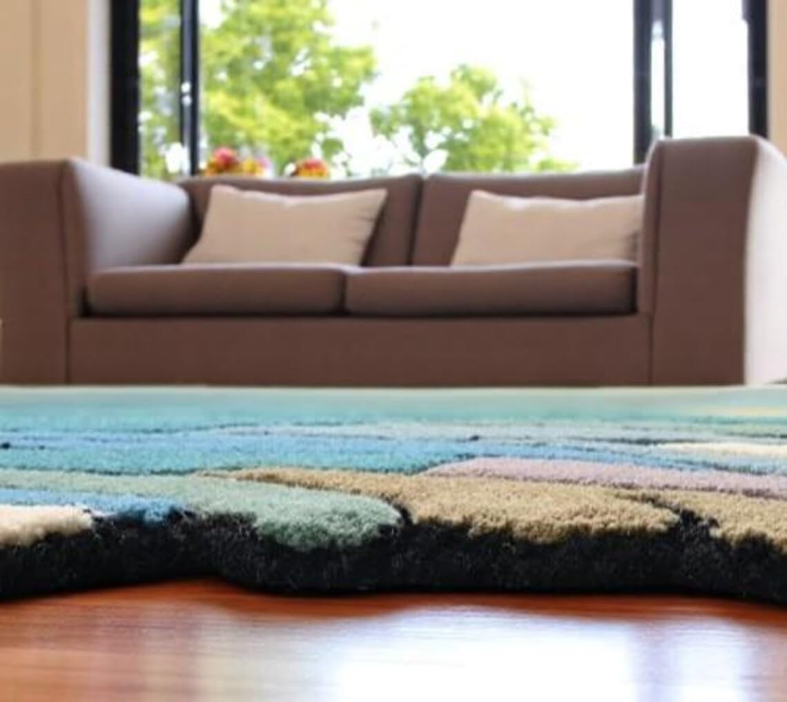 Modern Design Round Rug - Image 2