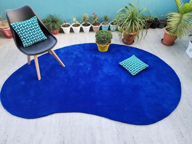 Unique Kidney Shaped Rug - Image 2