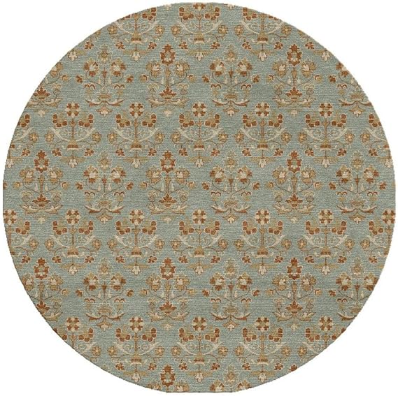 Small Flower Pattern Round Rug - Image 5