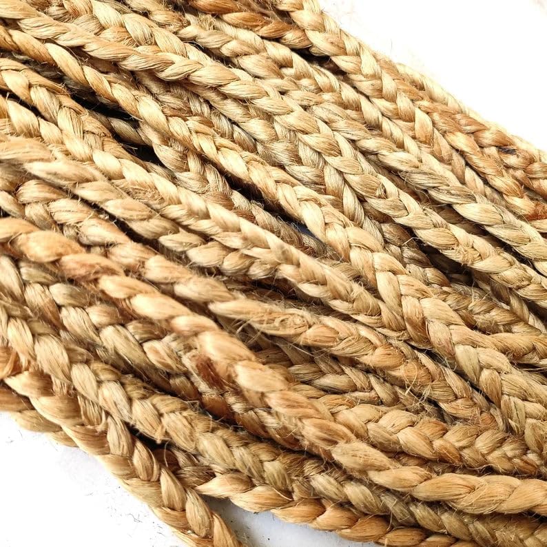 Natural Handmade Farmhouse Jute Rug - Image 8