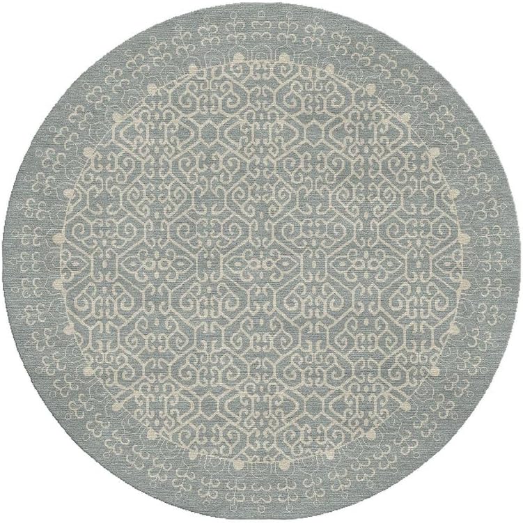 Small Prints Modern Area Rug (Round) - Image 5