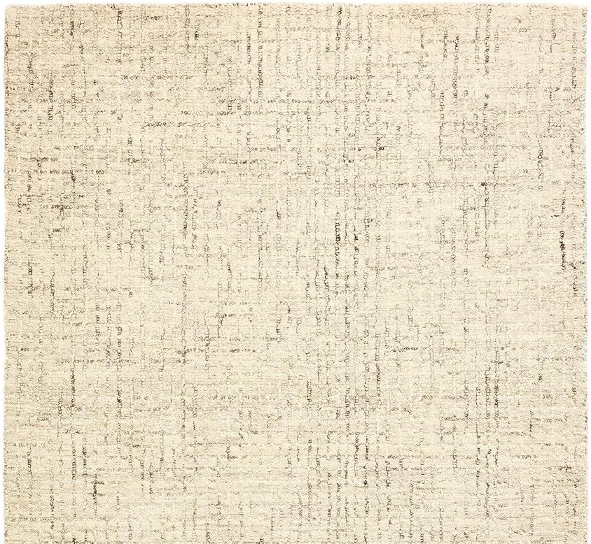 Rectangular Ribbed Textured Medium Pile Cross Design Abstract Rug - Image 9