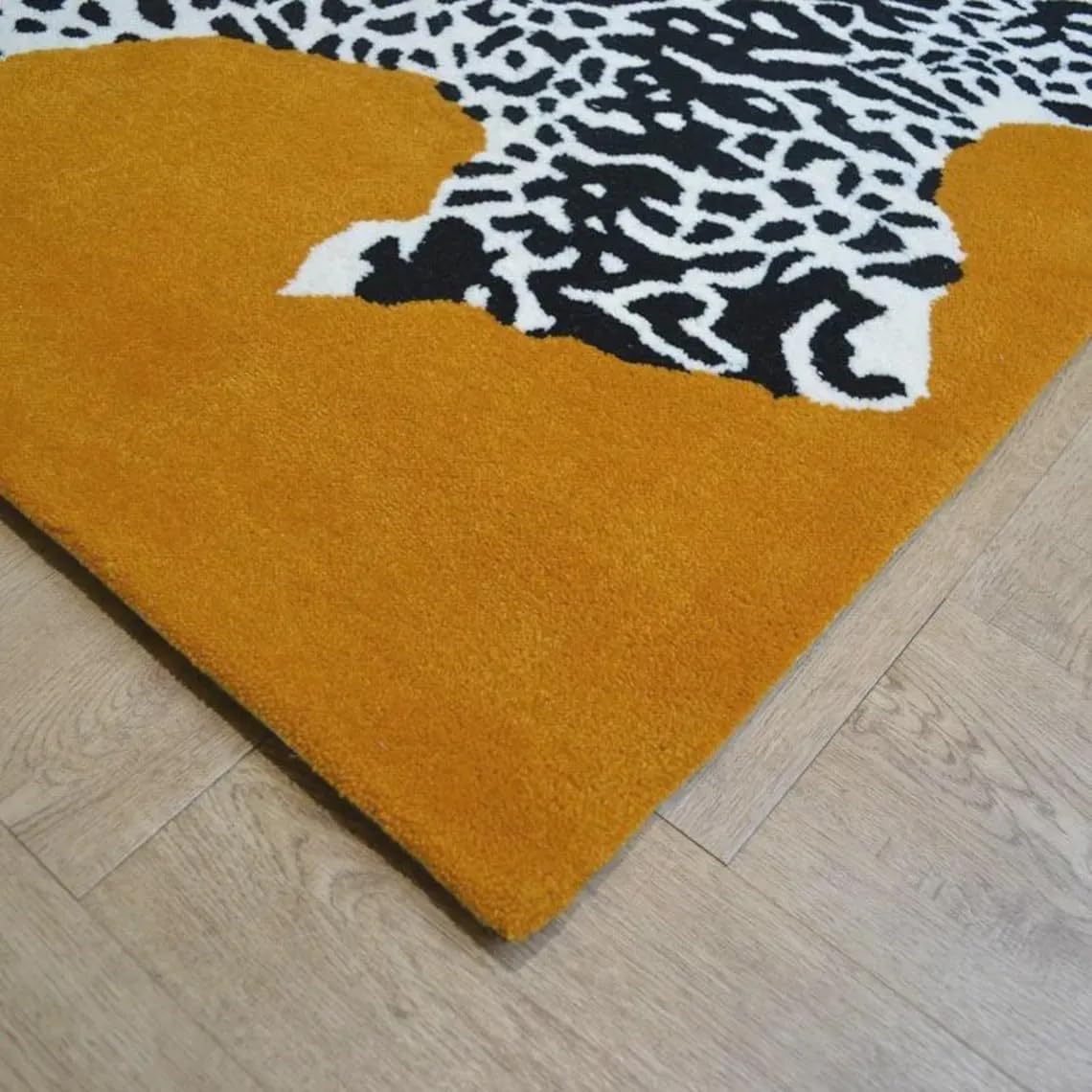 Tibetan Tiger Tufted Area Rug - Image 10