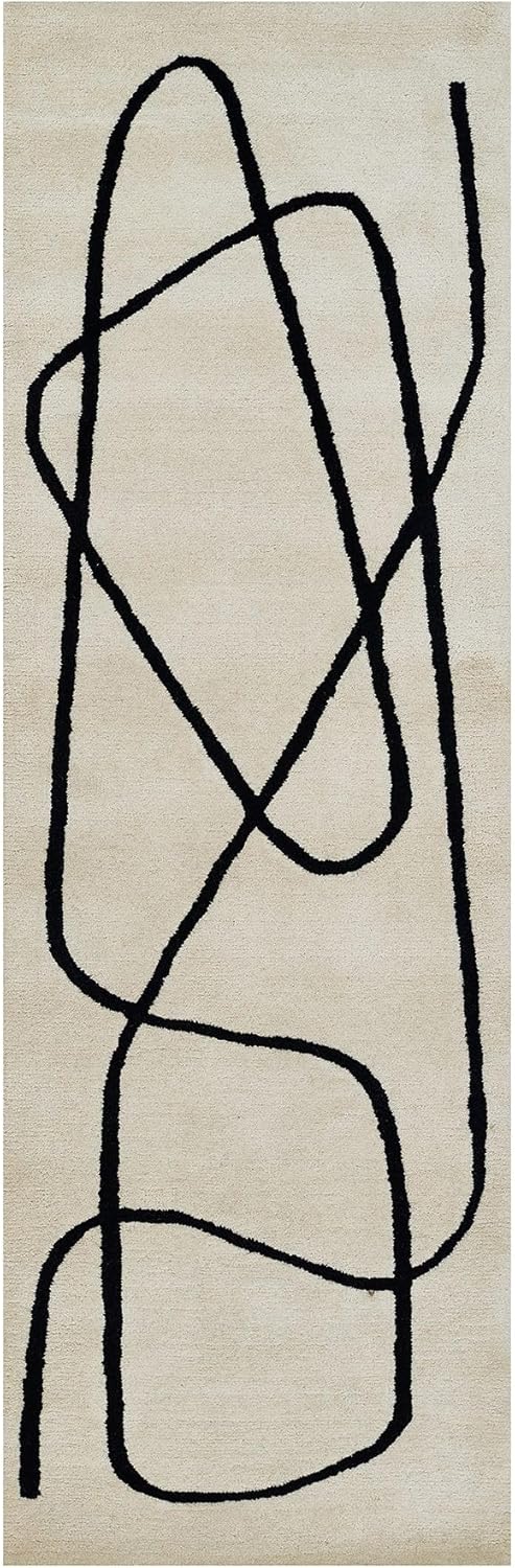 Line Pattern Abstract Rug - Image 3