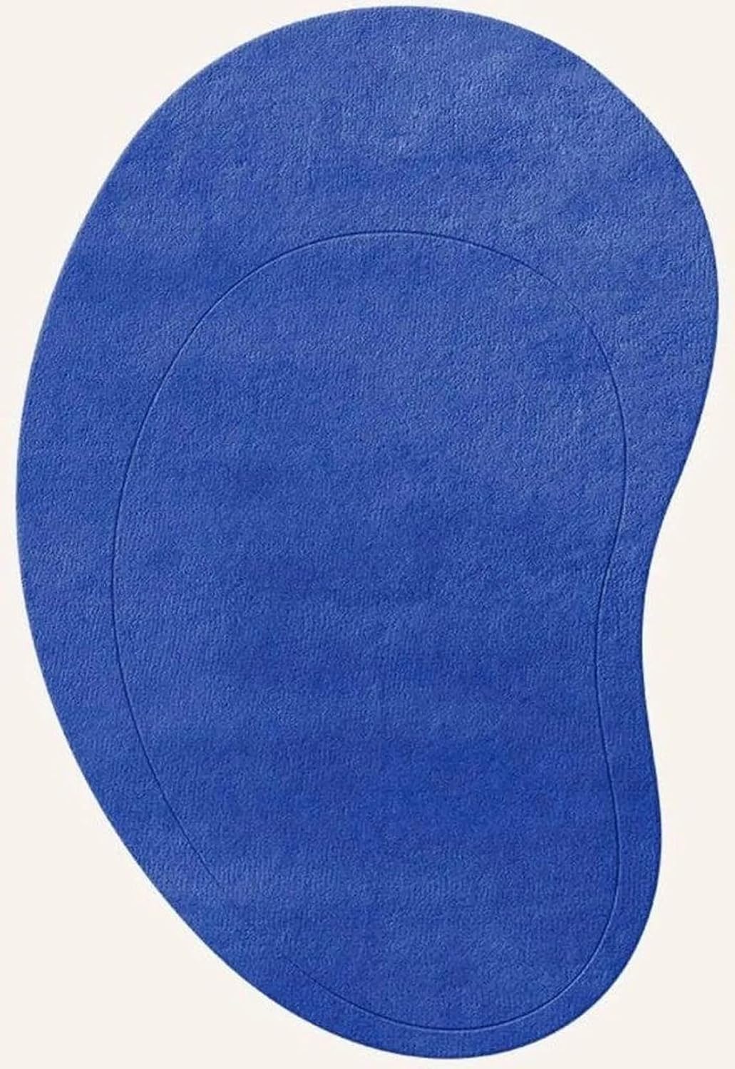 Unique Kidney Shaped Rug