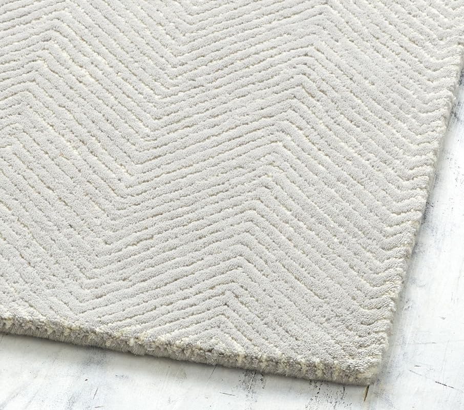 Herringbone Pattern Abstract Rug - Image 11