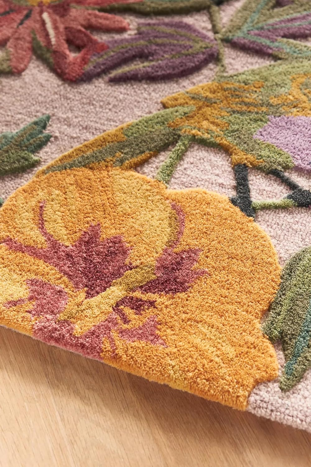 Flower Garden Design Floral Rug - Image 11