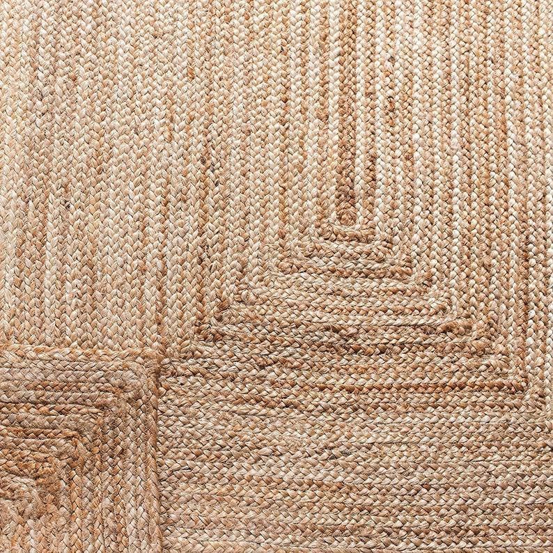 Natural Handmade Farmhouse Jute Rug - Image 5