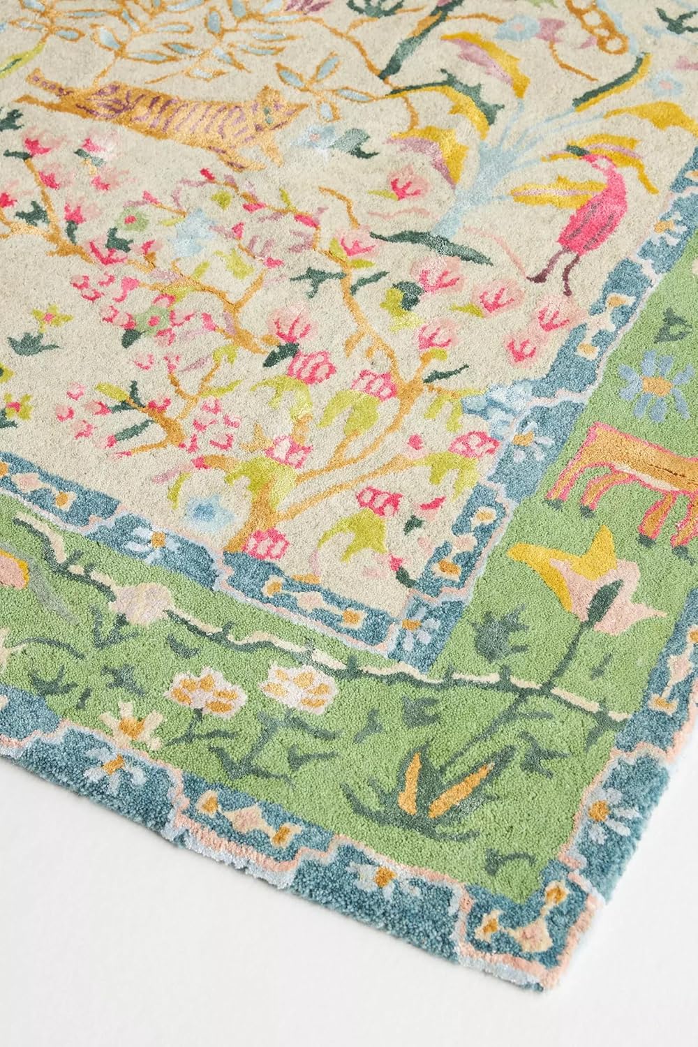 Green Tales Menagerie Unique Design Rug - Image 3