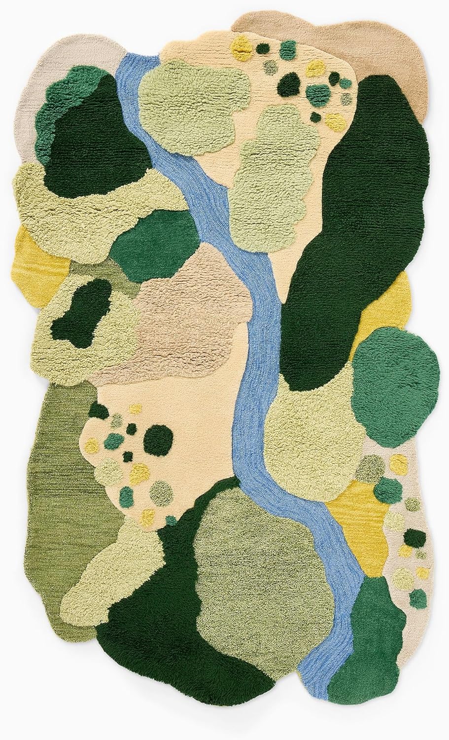 National Geographic Topo Landscape Rug for Kids
