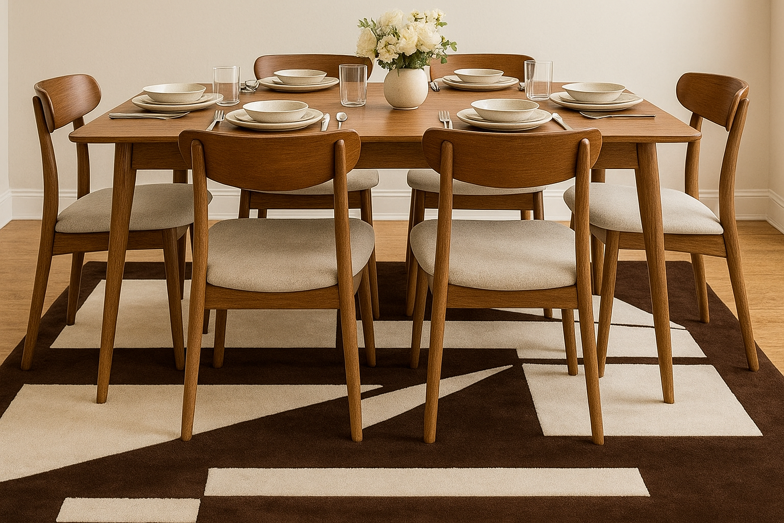 Frings NZ Wool Rug Soft Carpet for Living Room, Hand Tufted Rug - Image 7