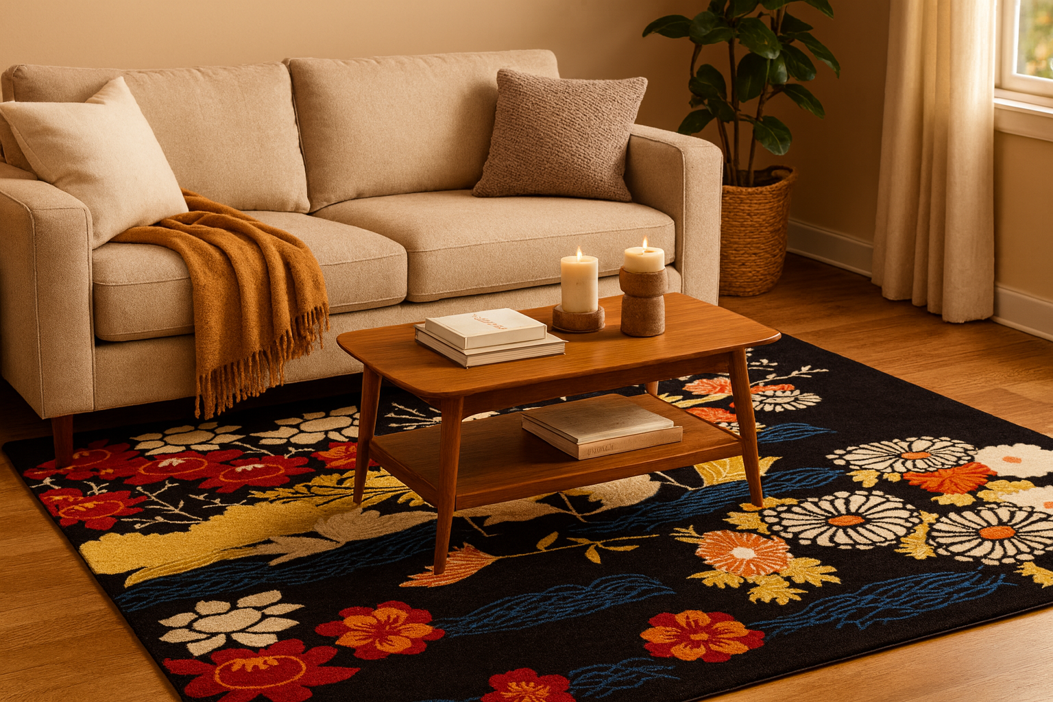 Hand-Tufted- Regal Carpet Brand Wasi Collection, Wool Rug Soft Carpet, Living Room, Bedroom Dining Room - Image 3