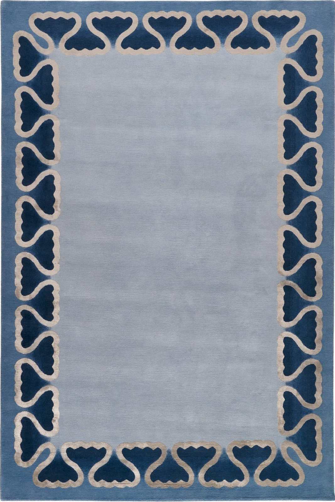 Hand-Tufted Pisces by Martin Brudnizki Wool Rug Soft Carpet