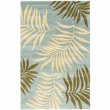 Handmade Soho Kyrie Ferns N.Z. Soft Wool Rugs Carpet, Living Room rugs - Image 10