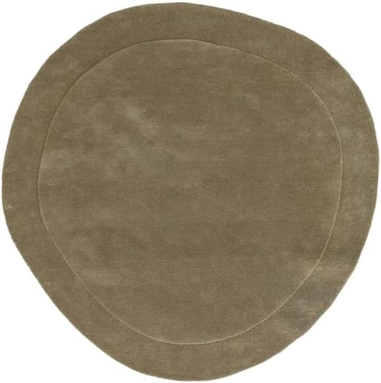 ODETTE RUGS Wool Runner Rug 2x6 Green Handtufed Runner Ideal for High Traffic Areas Living Room Bedroom Hallways (Green) - Image 8