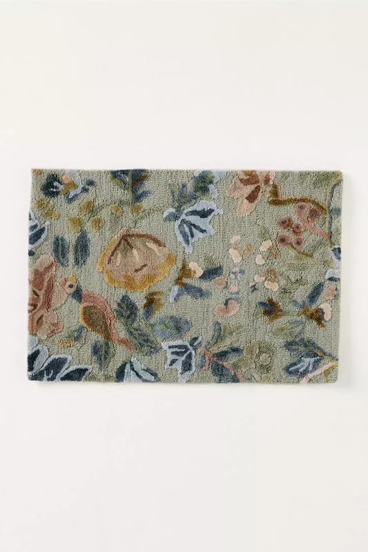 Flower Garden Design Floral Rug - Image 7