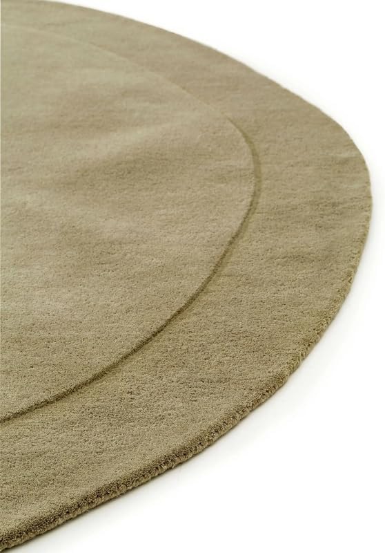 ODETTE RUGS Wool Runner Rug 2x6 Green Handtufed Runner Ideal for High Traffic Areas Living Room Bedroom Hallways (Green) - Image 5