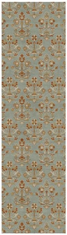 Flower Pattern Rectangular Area Rug - Image 4