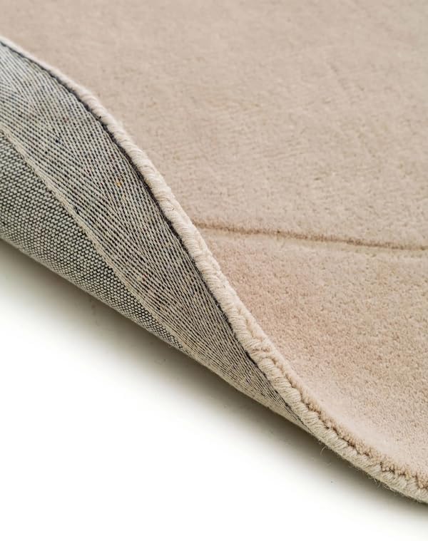 ODETTE RUGS Wool Runner Rug 2x6 Green Handtufed Runner Ideal for High Traffic Areas Living Room Bedroom Hallways (Cream) - Image 3