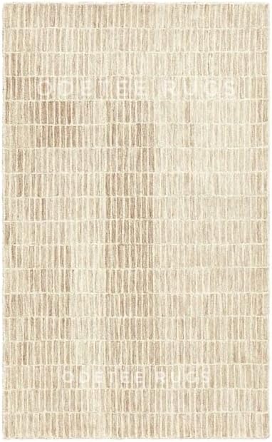 Capitola Space Dyeing Imported Premium Unique Modern Rug (Light Shades) - Image 6
