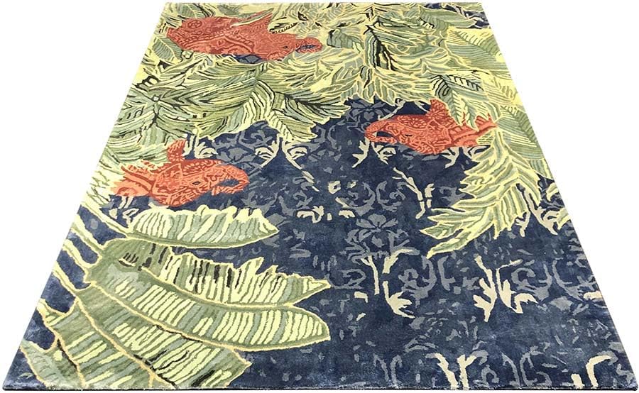 Hidden Elephant Animal Design Rug - Image 4