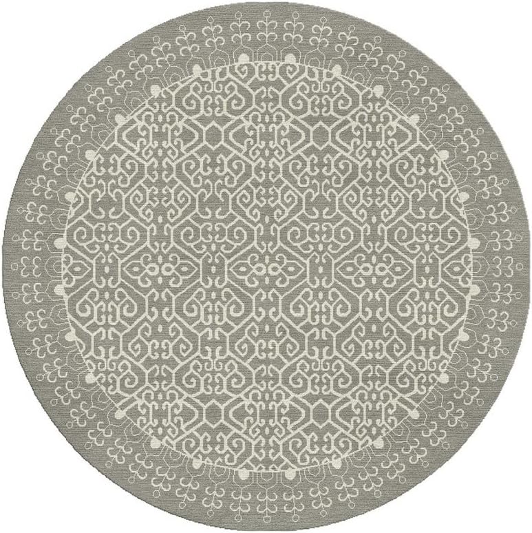 Small Prints Modern Area Rug (Round) - Image 2