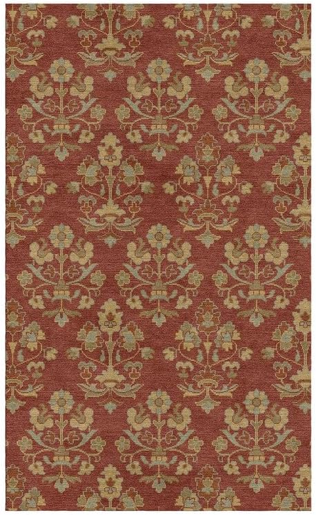 Flower Pattern Rectangular Area Rug - Image 5