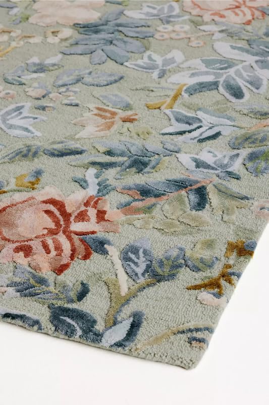 Flower Garden Design Floral Rug - Image 6