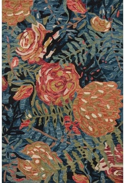 Lush Garden Landscape Inspired Floral Rug - Image 15