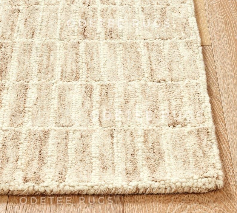 Capitola Space Dyeing Imported Premium Unique Modern Rug (Light Shades) - Image 8