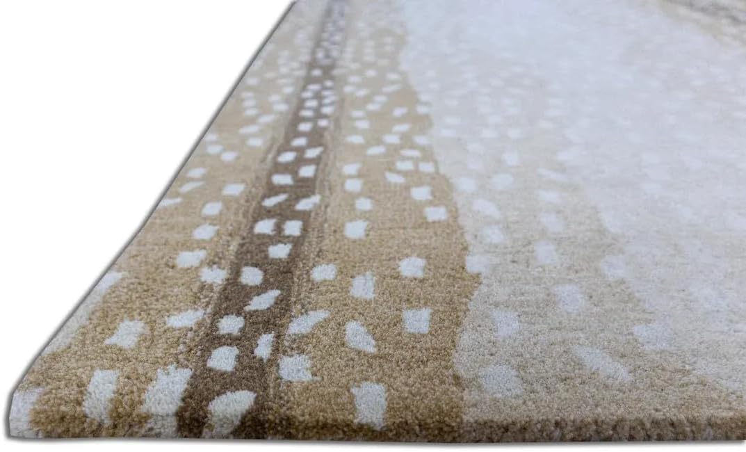 Antelope Cheetah Print Abstract Rug - Image 4