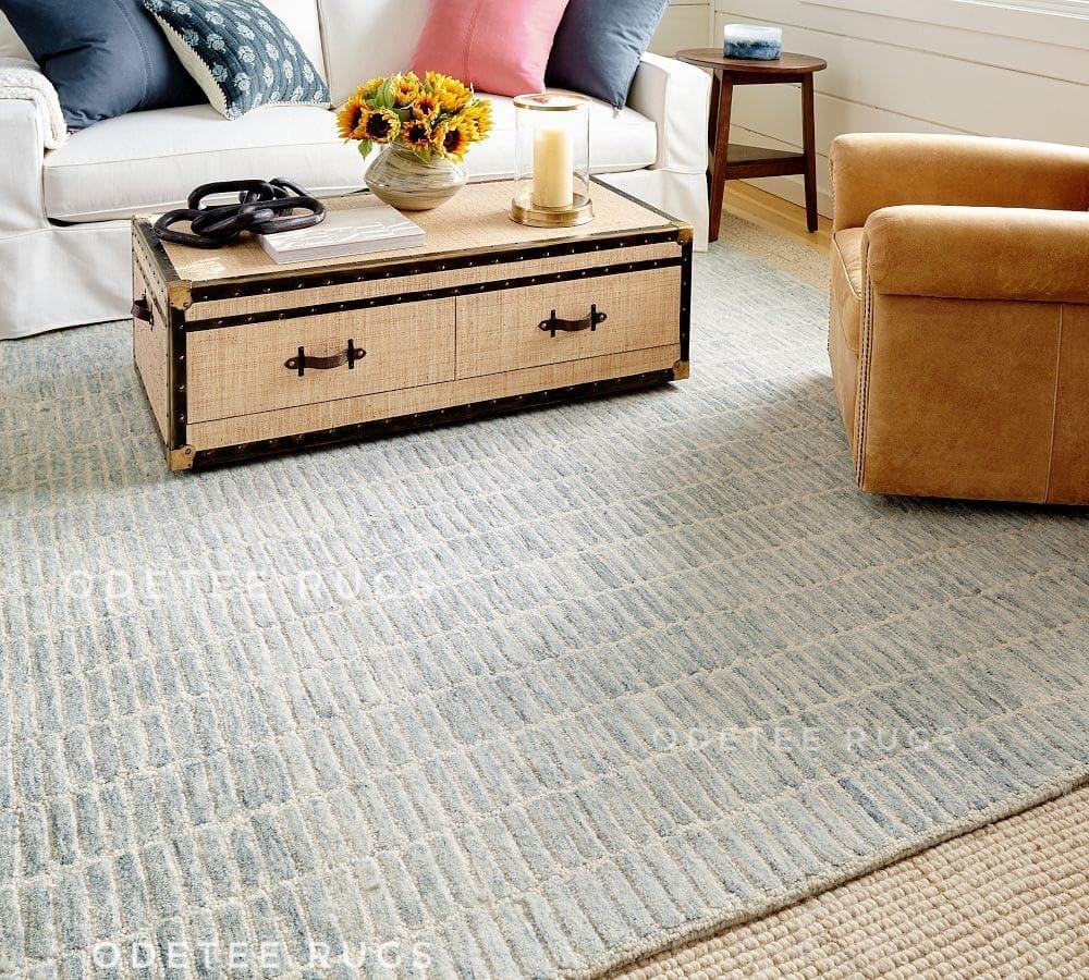 Capitola Space Dyeing Imported Premium Unique Modern Area Rug - Image 4