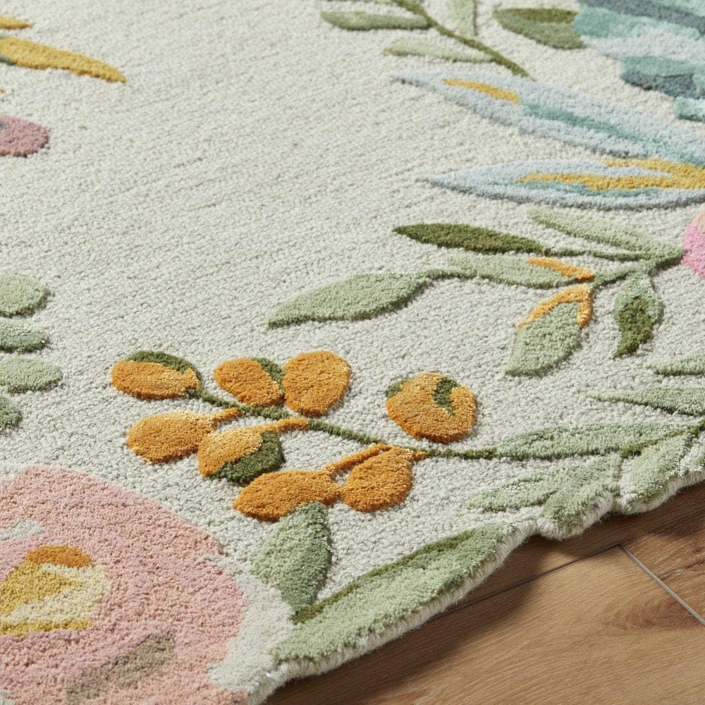 Lush Garden Landscape Inspired Floral Rug - Image 6