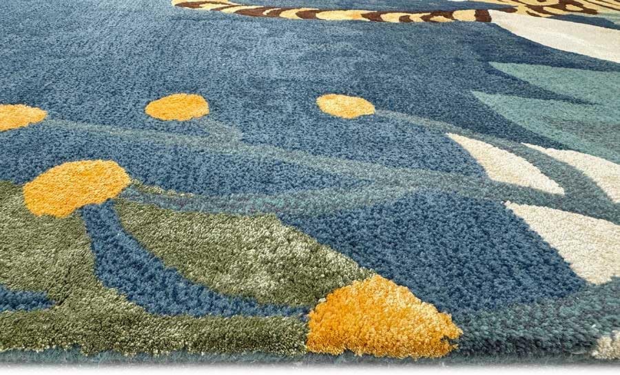 Jungle Tiger Handtufed Rug - Image 7