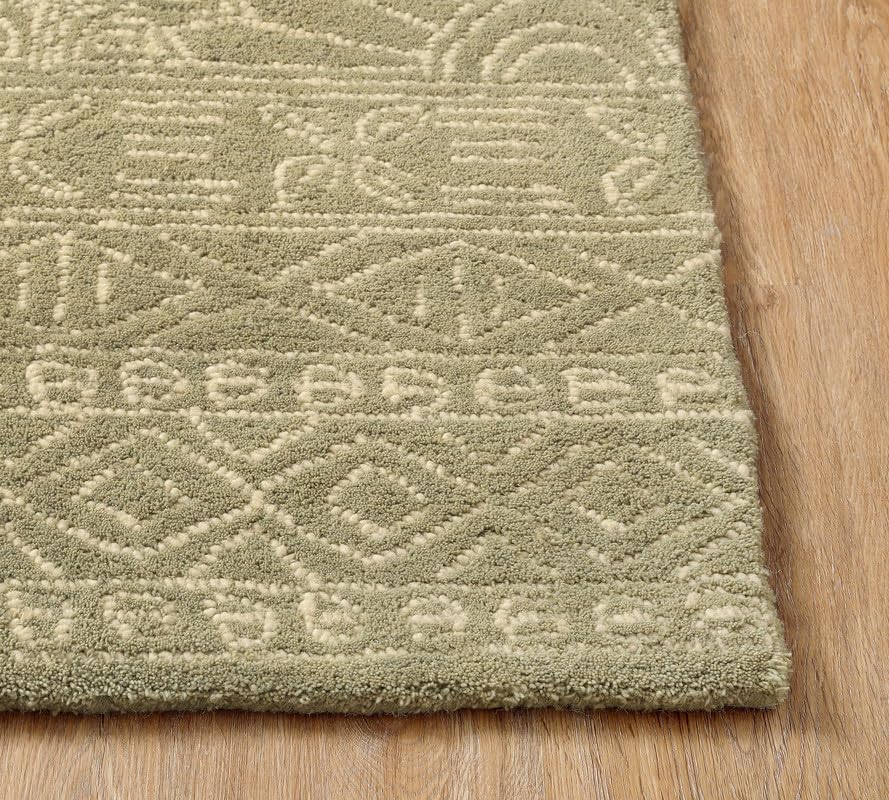 Modern Pattern Rug (Sage Green) - Image 3