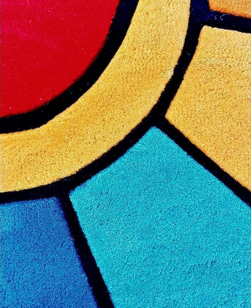 Takashi Murakami Smiley Flower Design Rug - Image 4