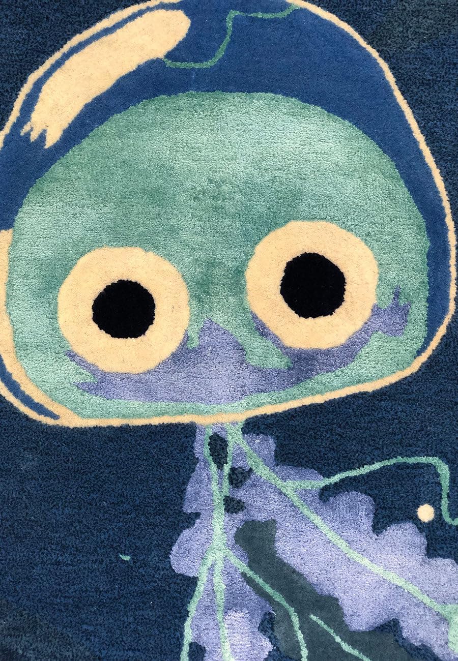 Marine Animal Print Sea Life Rug - Image 21