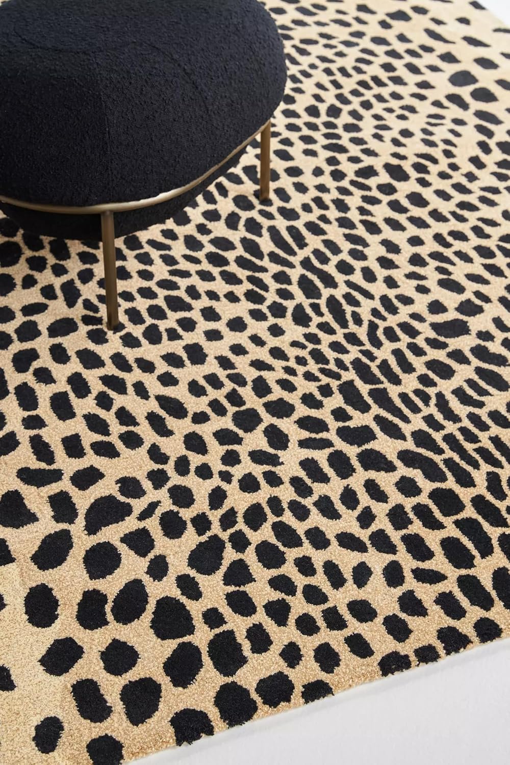 Antelope Cheetah Print Abstract Rug - Image 7