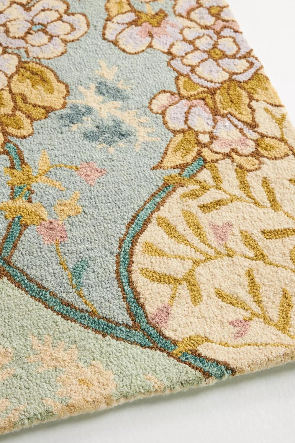 Flower Garden Design Thick Floral Area Rug - Image 5