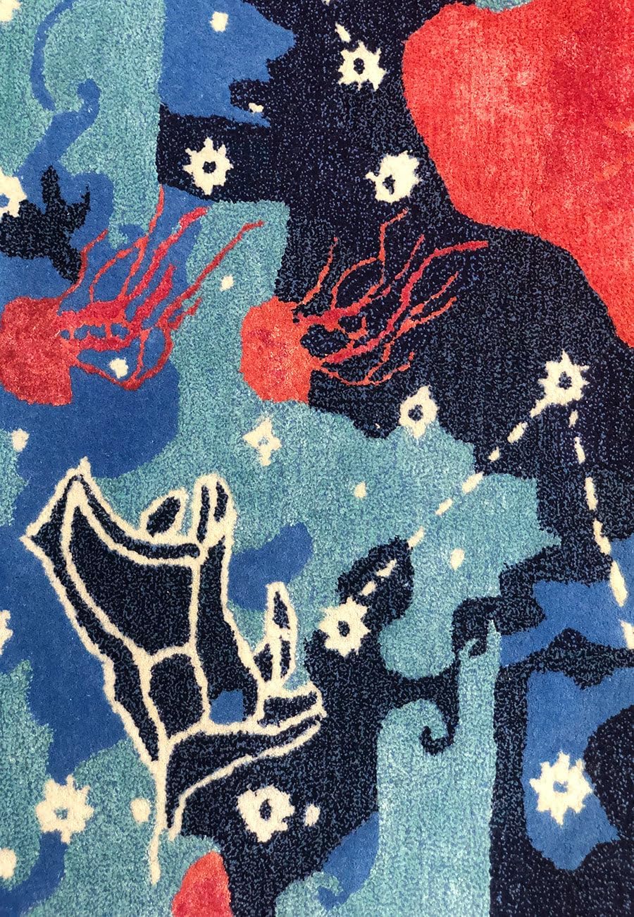 Marine Animal Print Sea Life Rug - Image 5