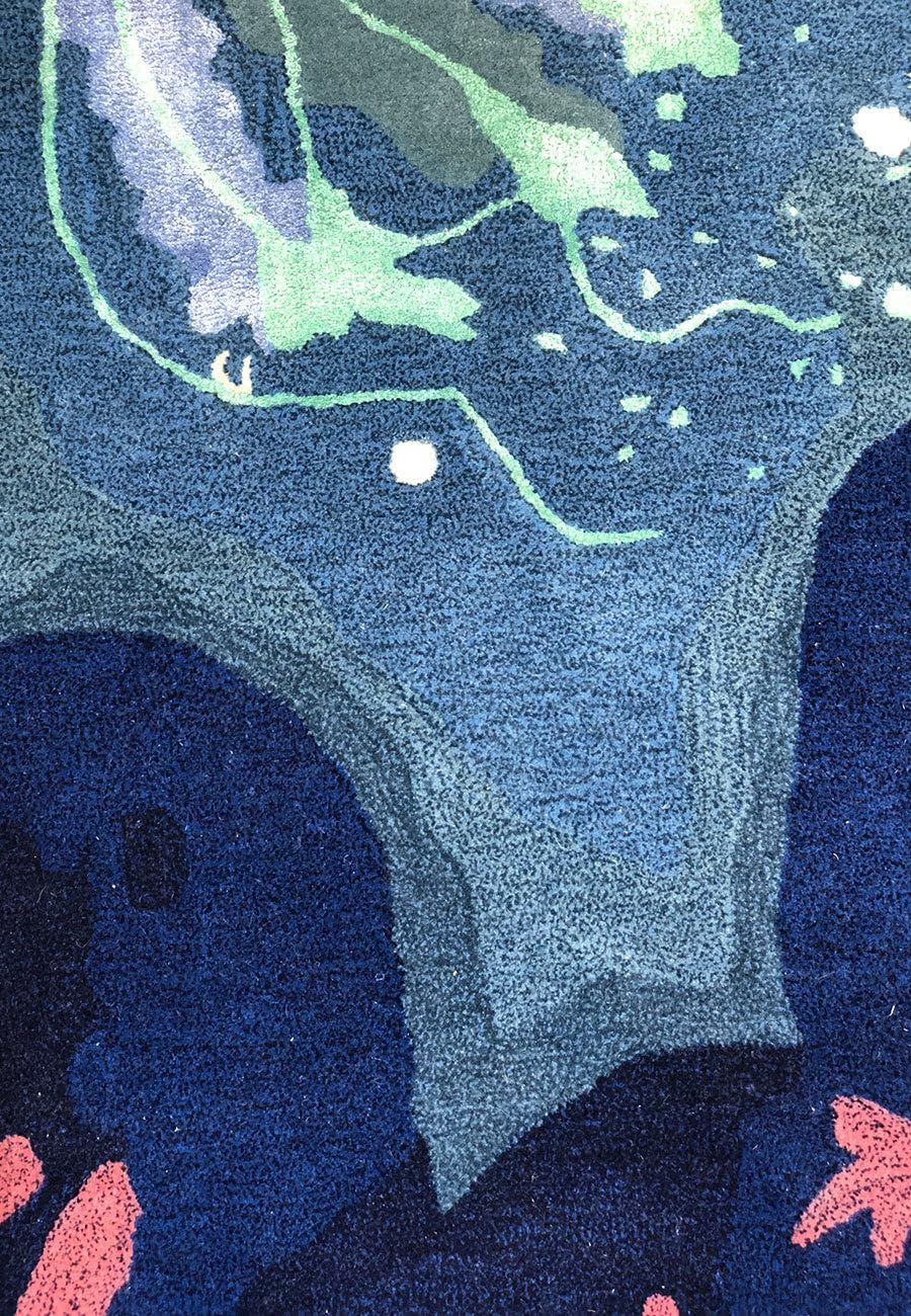 Marine Animal Print Sea Life Rug - Image 20