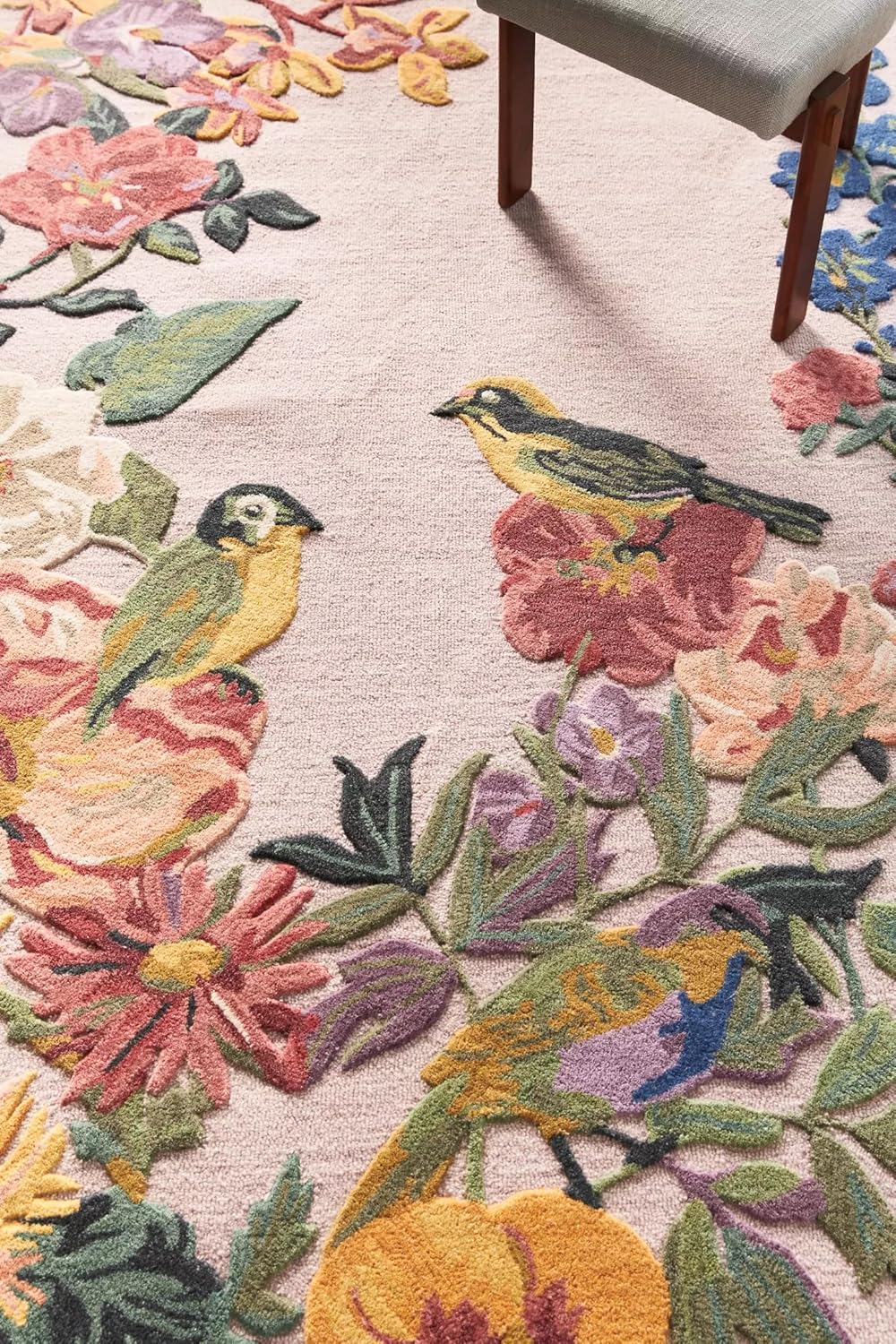 Flower Garden Design Floral Rug - Image 10